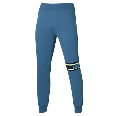 Pantalon Mizuno Athletics Sweat Hombre - Azules Claro - Chile M162QVZCTH